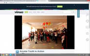 "Access Youth in Action" Flash mob