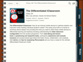 Differentiating the iClassroom