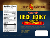 Beef jerky nutrition