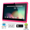 Dragon Touch® 7'' Pink Dual Core Y88 Google Android 4.1 Tablet PC, Dual Camera, HD 1024x600, 4GB, Google Play Pre-loa...