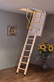 LuxFold Timber Loft Ladders
