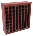 64 Bottle Deluxe Wine Rack in Ponderosa Pine with Stain & Finish Options