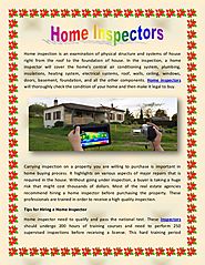 Home inspectors