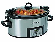 Crock-Pot SCCPVL610-S Programmable Cook and Carry Oval Slow Cooker