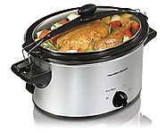 Hamilton Beach 33249 Stay or Go Slow Cooker, 4-Quart