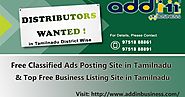 Free business listing in Tamil Nadu, Post Free Classifieds Ads in Tamil Nadu