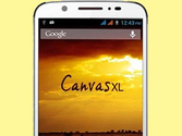 canvas fablet with 5 MP front camra and 6 inch display