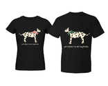 365inlove Cute Matching Dalmatian Couple T-shirt (Set of 2) - Gift for Couple, Christmas Gift, Valentine's Day Gift, ...