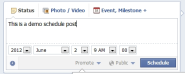 Facebook Adds Post Scheduling For Pages - AllFacebook