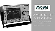 Types, Functioning and Usage of Spectrum Analyzers | AVCOM of Virginia