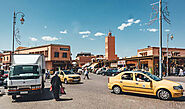 Taxis in Marrakesch