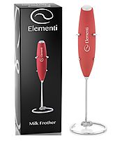 Elementi Milk Frother with Stand