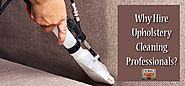 Why Hire Upholstery Cleaning Professionals?