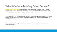 Vehicle Loading Crane