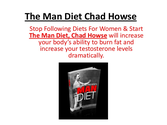 The Man Diet Chad Howse