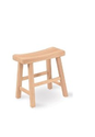 Amazon.com - International Concepts 1S-681 18-Inch Saddle Seat Stool, Unfinished - Barstools Without Backs
