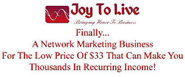Joy To Live Home Based Business