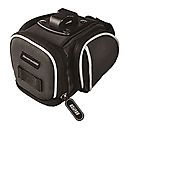 Under Seat Bike Bag By Geared2U - 4 Compartment & Pocket Bicycle Saddle Bag To Carry All Your Important Accessories F...