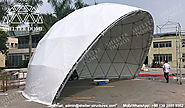 Diameter 30m Geodesic Dome Tent for Concert - Spherical Stage Domes
