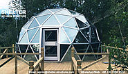 Dia.6m 8m 10m Geodesic Glass Dome House for Greenhouse, Recreation