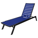 Recycled European Outdoor Chaise Lounge