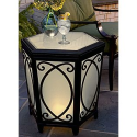 Lighted Side Table- Country Living-Outdoor Living-Patio Furniture-Tables & Side Tables