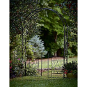 Metal Arbor with Gate- Garden Oasis-Outdoor Living-Outdoor Decor-Arbors & Trellises