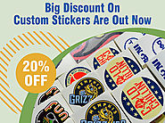20% Discount On Custom Stickers Are Out Now - Regaloprint