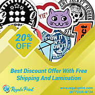 20% Discount with Free Shipping and Lamination - RegaloPrint