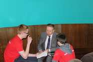 Interview with Ciaran Cannon Minister for Training and Skills #YoungITLG