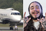 A Plane Carrying Post Malone Makes not Dangerous Tragedy Landing