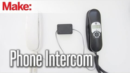 Make an Intercom from Two Corded Phones