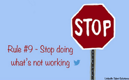 Stop Doing What's Not Working