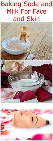 Baking Soda and Milk For Face and Skin | Baking Soda Uses and DIY Home Remedies.