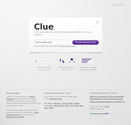 Clue - A fun and easy way to test what people remember on your website.