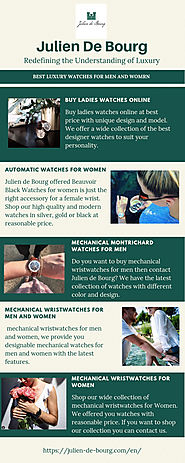 Best Watches for Women - Julien de Bourg