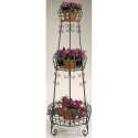 3 Tier French Planter- Deer Park Ironworks-Outdoor Living-Outdoor Decor-Planters