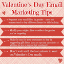 Valentine's Day Email Marketing Infographic