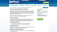 Bow Valley College - Early Learning and Child Care Certificate