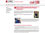 Grand Prairie Regional College - Early Learning & Child Care Program
