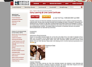 Portage College - Early Learning and Child Care Certificate Prepares the Student to Work in Children's Programs at th...