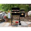 Barrel Smoker Grill with Fire box