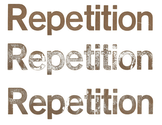 Repetition is helpful.