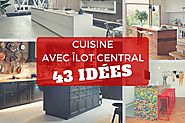 Cuisine avec îlot central : 43 idées & inspirations