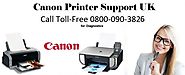 Canon Printer Phone Number UK 0800-090-3826