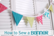 How to sew a bunting Tutorial