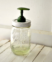 DIY Mason jar soap dispenser