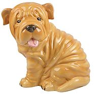 Westland Giftware Kookie Jars Shar Pei Puppy Cookie Jar, 10-1/2-Inch
