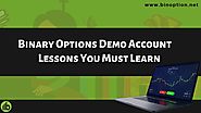Binary Options Demo Account - Lessons You Must Learn