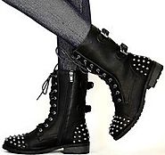 Best Picks in Black Fashion Combat Boots - What to Buy in 2016